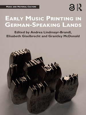 cover image of Early Music Printing in German-Speaking Lands